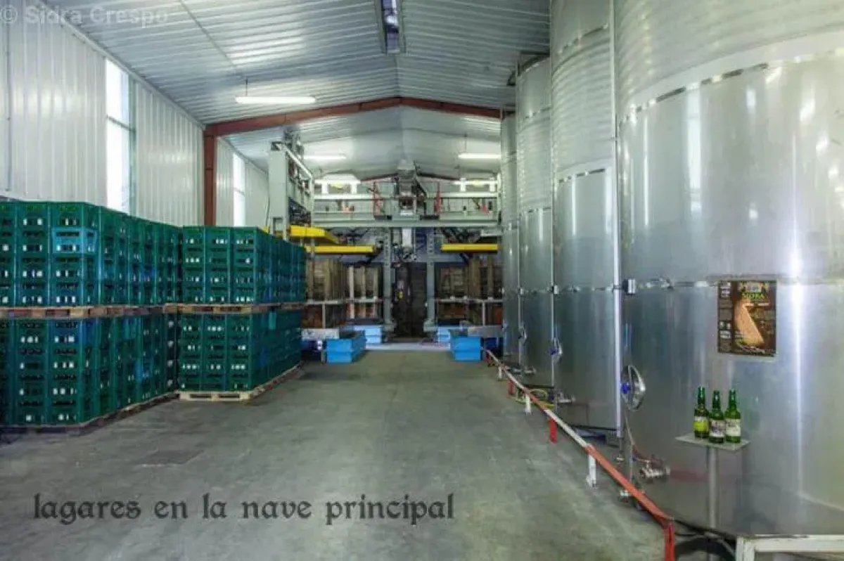 Lagares en la nave principal